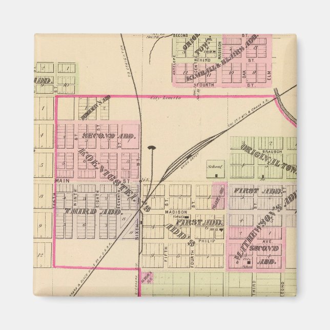 Imã Norfolk, Nebraska (Frente)