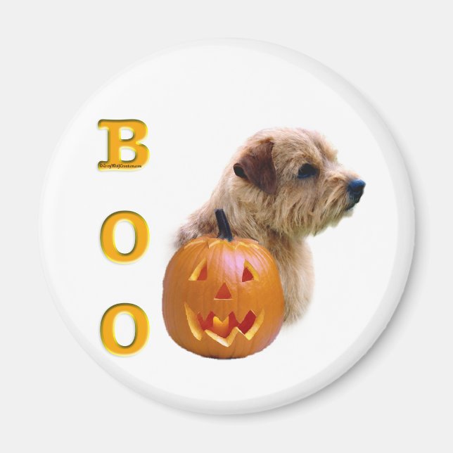 Imã Norfolk Terrier Boo (Frente)