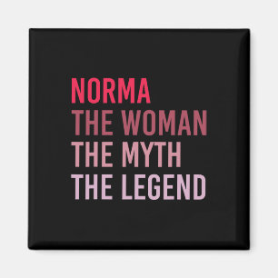 Imã Norma A Mulher Mitos Legenda Nome Personalizado Bi