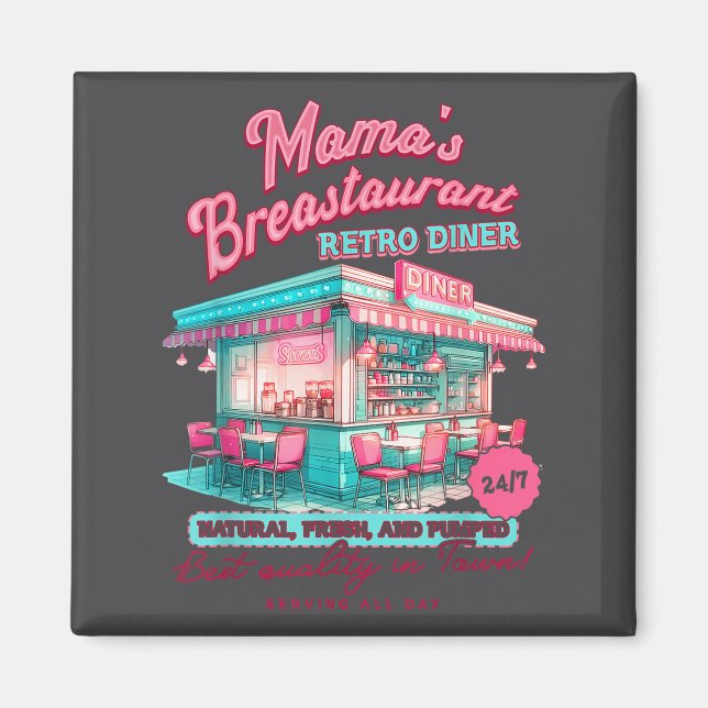 Imã Normalize Breastfeeding Mom Breastfeed Mama's Brea (Frente)