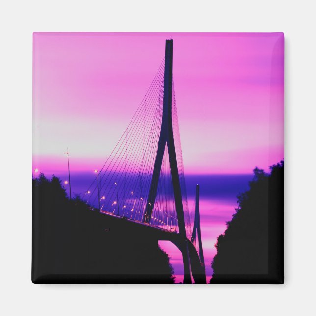 Imã Normandy Bridge, Le Havre, França 2 (Frente)