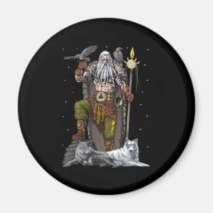 Imã Norse Viking God Odin