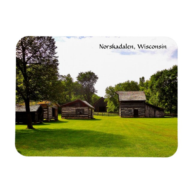 Ímã Norskadalen, Wisconsin (Horizontal)
