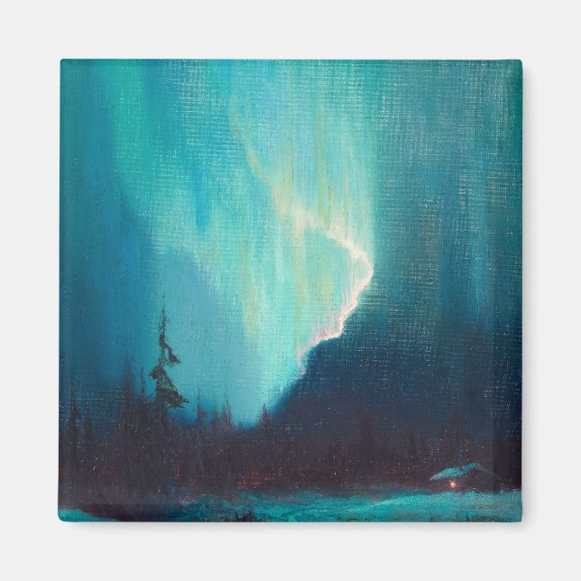 Imã Norte Lights, Juneau, Alasca, Sydney Laurence (Frente)