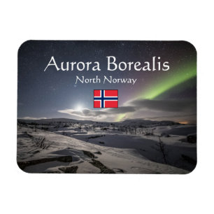 Ímã Norte Luzes Noruega Magnet