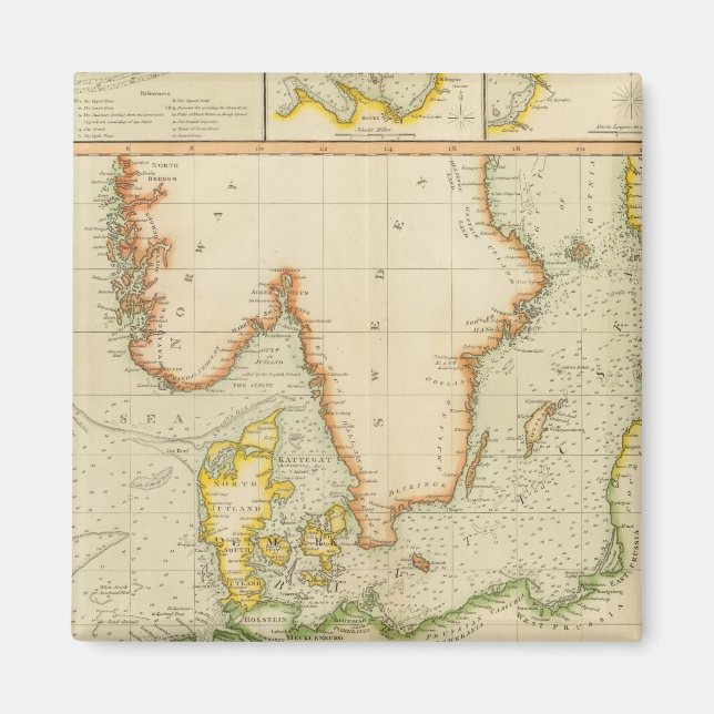 Imã Norte, mares Bálticos (Frente)