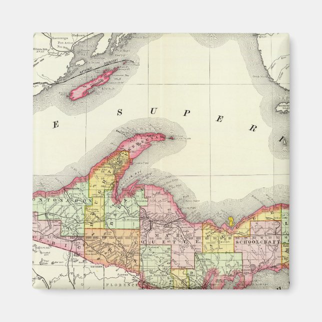 Imã Norte Michigan (Frente)