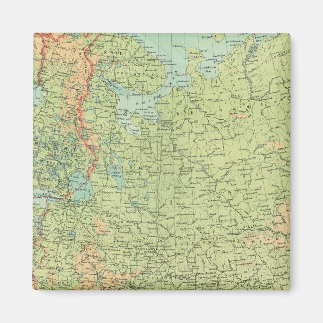 Imã Norte Rússia e Finlândia (Frente)