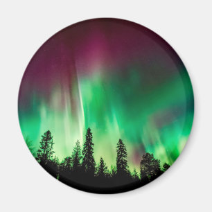 Imã nortes Aurora borealis