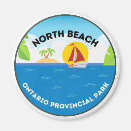 Imã North Beach Ontario Provincial Park Magnet