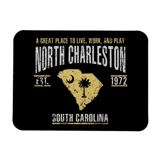 Ímã North Charleston (Horizontal)