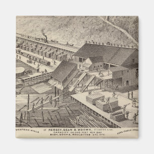 Imã North Western Mills of Hersey, Minnesota