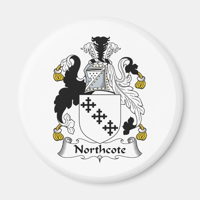 Imã Northcote Family Crest (Frente)