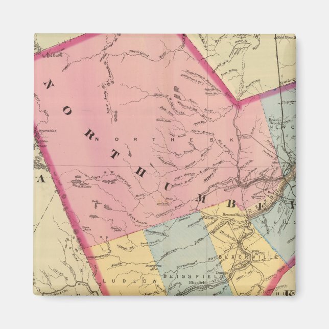 Imã Northumberland Co, NB (Frente)