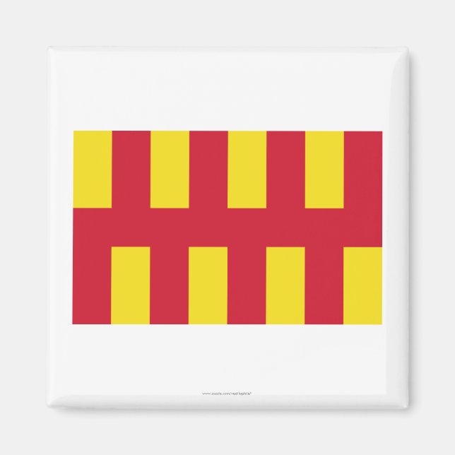 Imã Northumberland Flag (Frente)