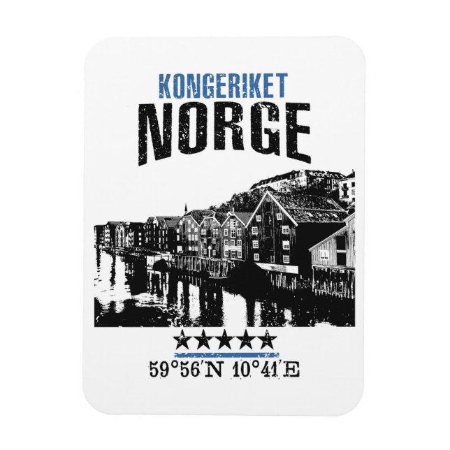 Ímã Noruega (Vertical)