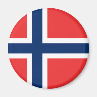 Imã Noruega Flag Magnet