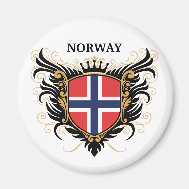 Imã Noruega [personalizar] (Frente)