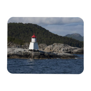 Ímã Noruega, Stavanger. Vistas ao longo de Lysefjord.