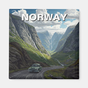 Imã Noruega Trollstigen