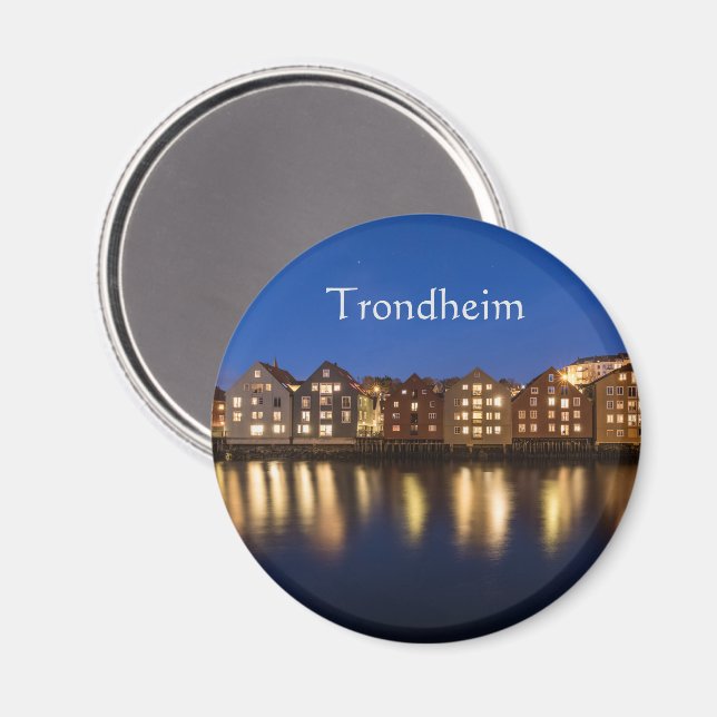 Imã Noruega Trondheim na Noite (Front/Back)
