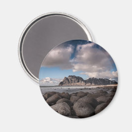 Imã Noruega Uttakleiv Ilhas Lofoten