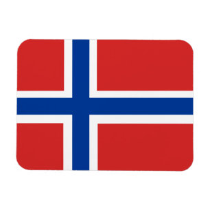 Ímã norueguês feito sob encomenda da bandeira