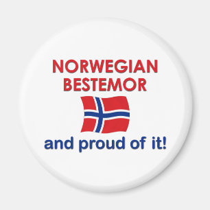 Imã Norueguês orgulhoso Bestemor (avó)