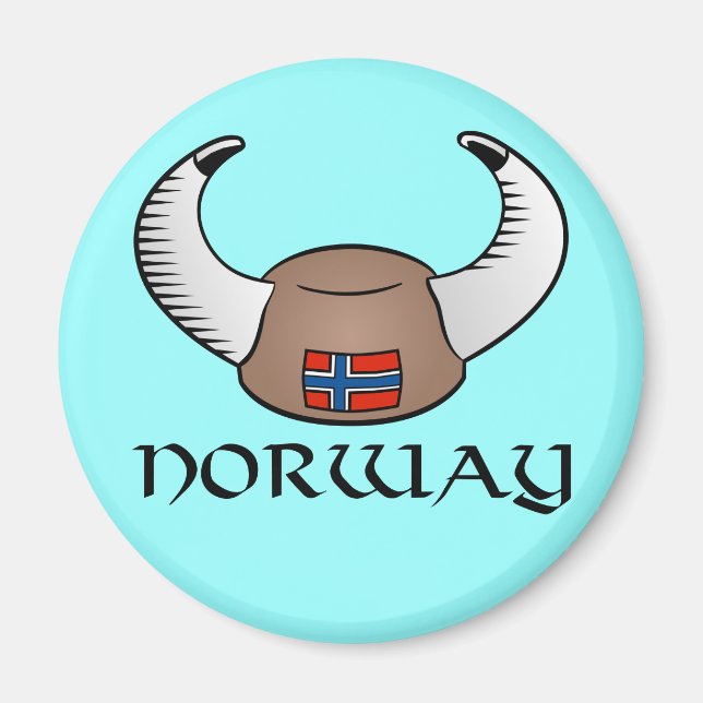 Imã Norway Viking Hat (Frente)