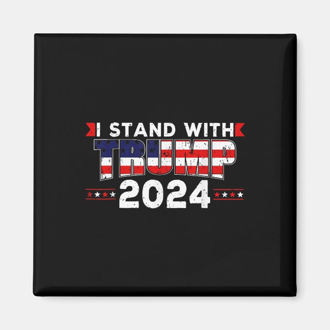 Imã Nós As Pessoas Estamos Com Donald Trump 2024 Ameri (Frente)