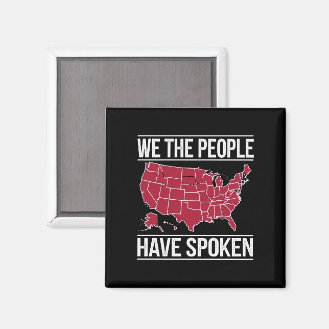 Imã Nós, as Pessoas, falamos do mapa das eleições de 2 (Front/Back)