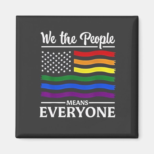 Imã Nós, as Pessoas, queremos dizer a todos o mês do O (Frente)