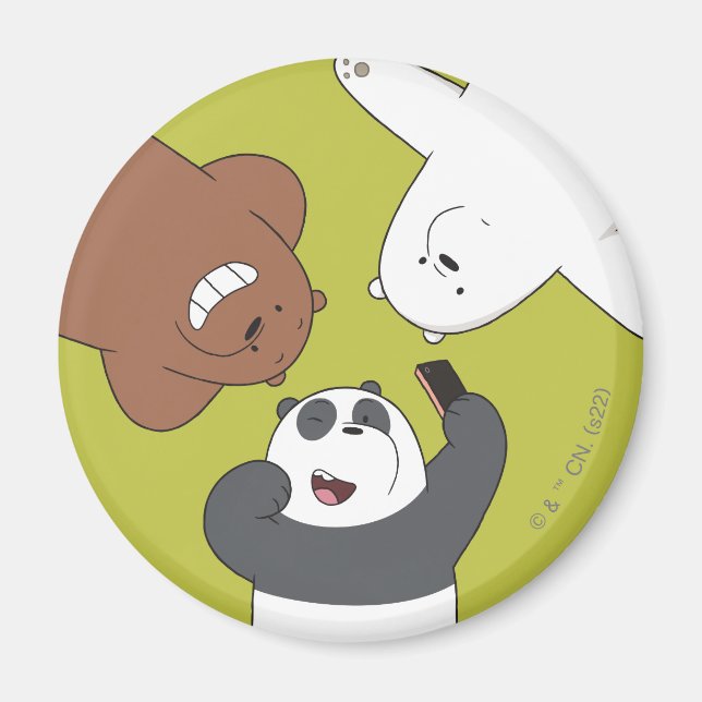Imã Nós Bare Bears - #SquadMeta (Frente)