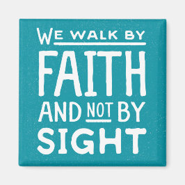 Imã Nós caminhamos pela fé não pelo ímã