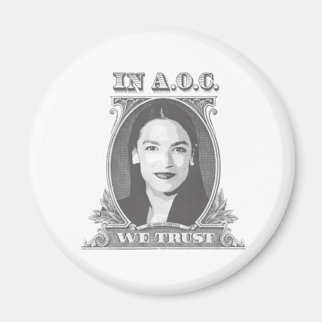Imã Nós Confiamos na AOC (Frente)