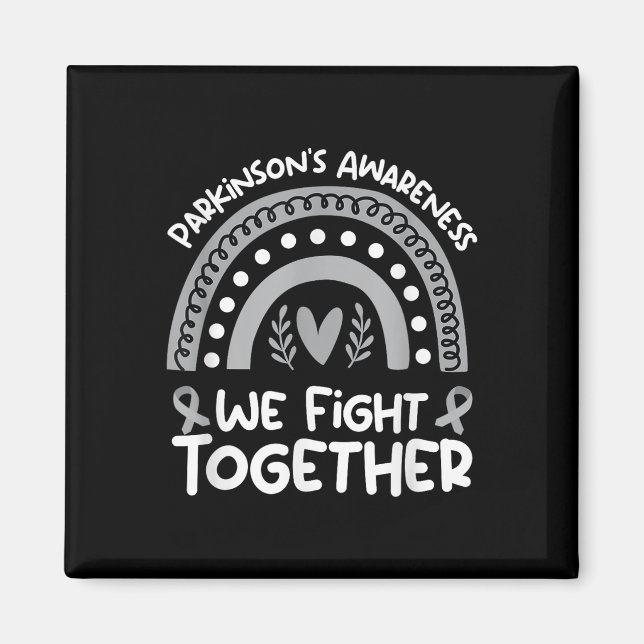 Imã Nós lutamos juntos, Parkinsons, conscientizando -  (Frente)
