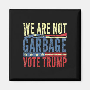 Imã Nós Não Somos Lixo Vote Trump Para Presidente 2025