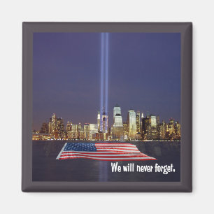 Imã Nós nunca esqueceremos o tributo 9-11