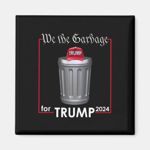 Imã Nós, O Garbyge Para Trump 2024 Engraçado Garge Man
