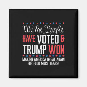 Imã Nós, Pessoas, Votámos E Trump Ganhou Mega Por 4