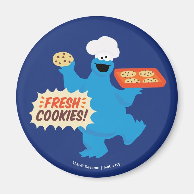 Imã Nós Somos Foodies | Cookies frescos! (Frente)