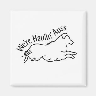 Imã Nós somos ímã quadrado de Haulin Auss