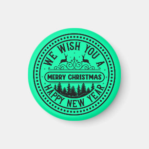 Imã Nós Te Desejamos Feliz Natal Feliz Ano Novo-66244