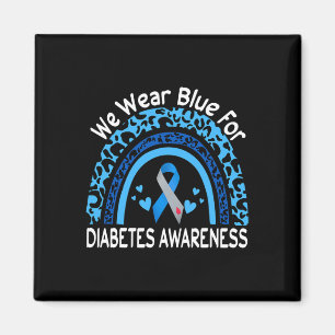 Imã Nós Usamos Azul Para Conscientização Sobre Diabete