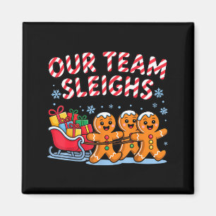 Imã Nossa Equipe Derruba o Gingerbread de Natal e a Eq