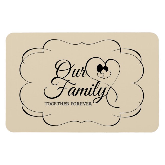 Ímã Nossa Família (Horizontal)
