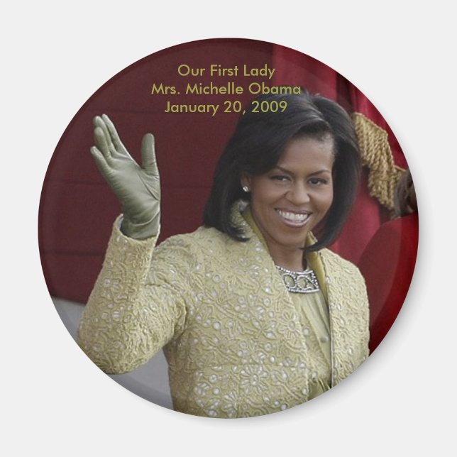 Imã Nossa Primeira Dama, Michelle Obama (Frente)