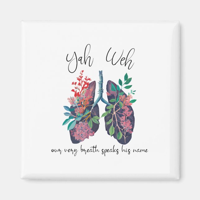 Imã Nossa Própria Respiração Fala Seu Nome Yhwh Christ (Frente)