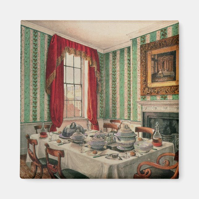 Imã Nossa sala de jantar em York, 1838 (Frente)