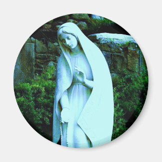 Imã Nossa Senhora Azul Alterada